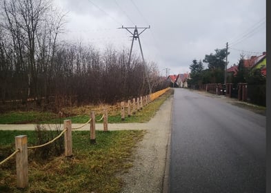 Budowa drogi dla pieszych w ul. Melioranckiej we Wrocławiu